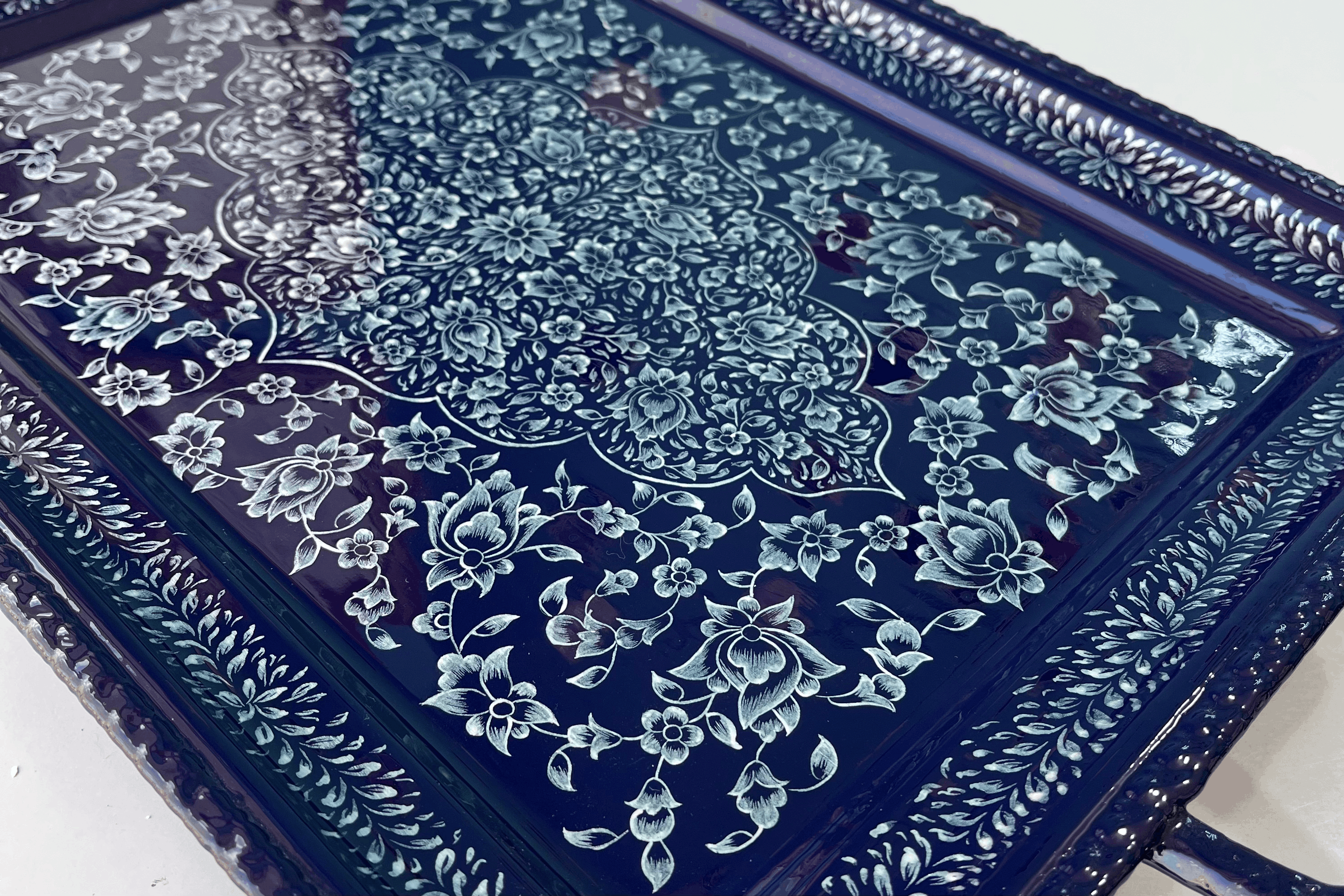 نقاشی ظروف (مس و پرداز)